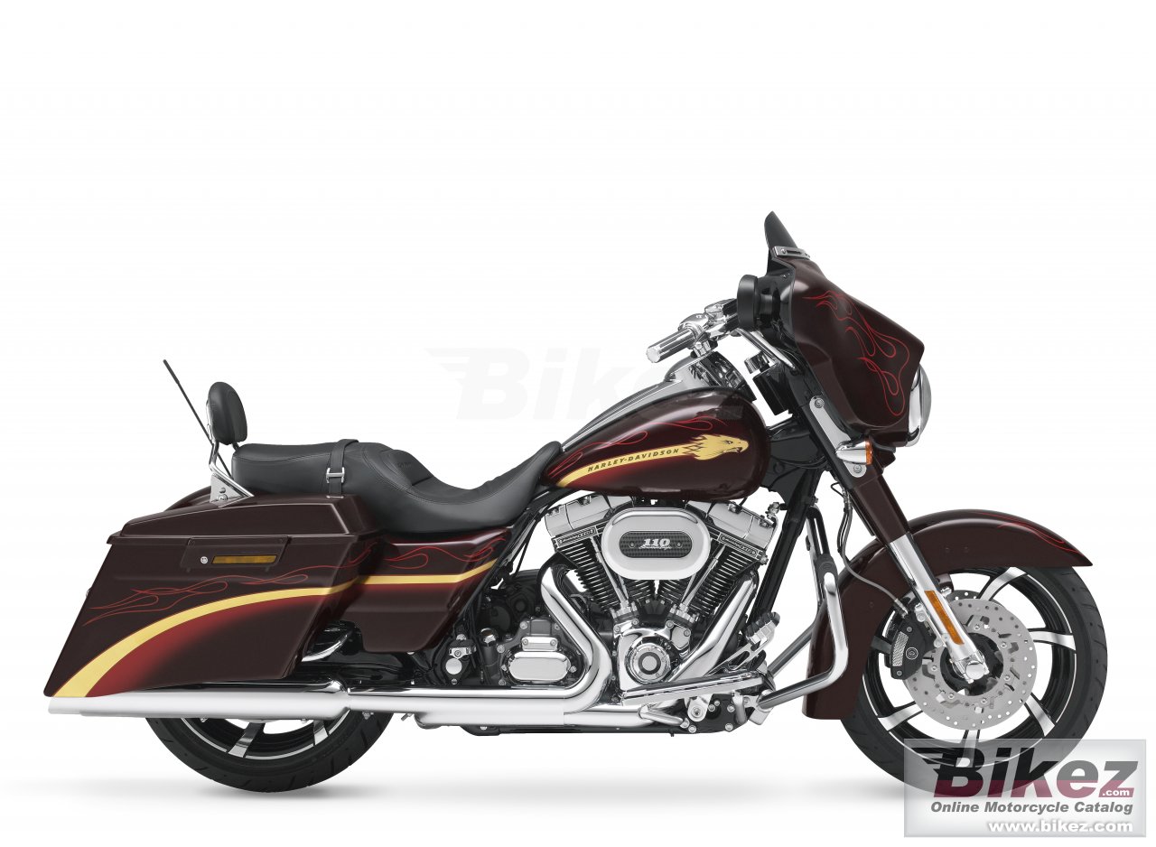 Big Harley-Davidson flhxse cvo street glide picture and wallpaper from Bikez.com